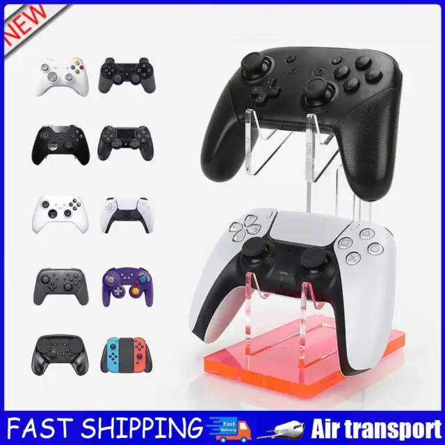 Acrylic Gamepad Stand for PS4/Xbox One/NS Series Controllers Holder (Red) AU