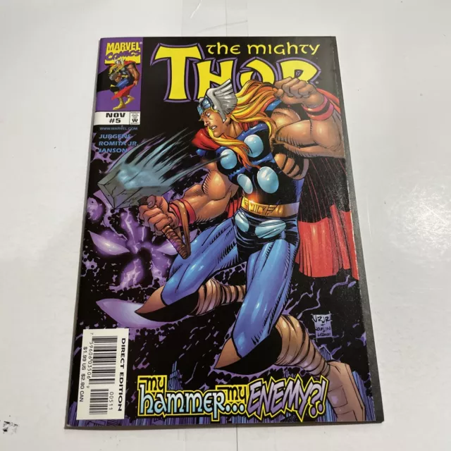 The Mighty Thor #5  2nd Series 1998 Marvel COMICS John Romita Jr ART