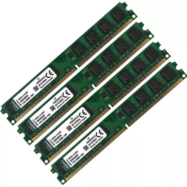 Original Kingston 8GB 4GB 2GB DDR2 800Mhz PC2-6400U KVR800D2N6/2G Memory RAM UK 3