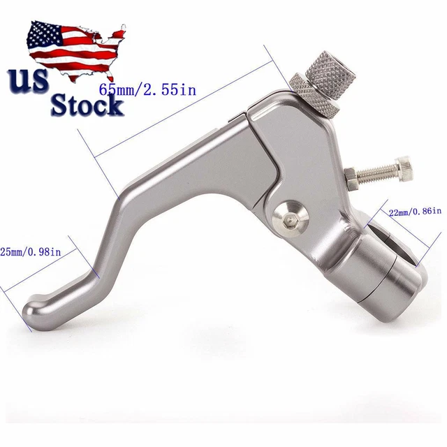 CNC Performance Stunt Clutch Lever Perch For Honda GROM CBR250R 600RR Gray