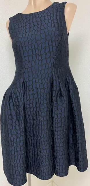 Armani Collezioni Quilted Jacquard Fit & Flare Dress w/ Jacket New w/ Tags 42 6 3