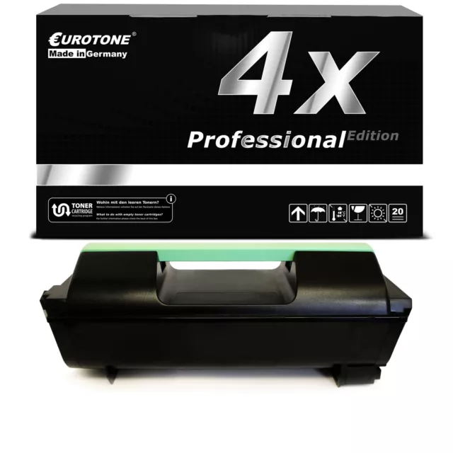 4x Pro Cartridge for Xerox Phaser 4622-DNM 4620-DNM 4600-DNM 4600-N 4600-DN