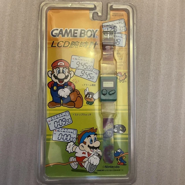 新品・未開封　Nintendo GAMEBOY　LCD WATCH Nintendo Game Boy Watch - Grey for sale online | eBay