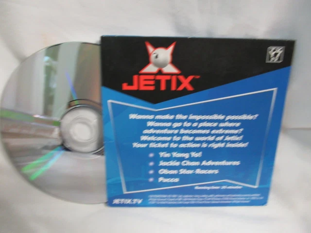 JETIX DVD SAMPLER (DVD 2006) Disney Yin Yang Yo Pucca Oban Star Racers ...