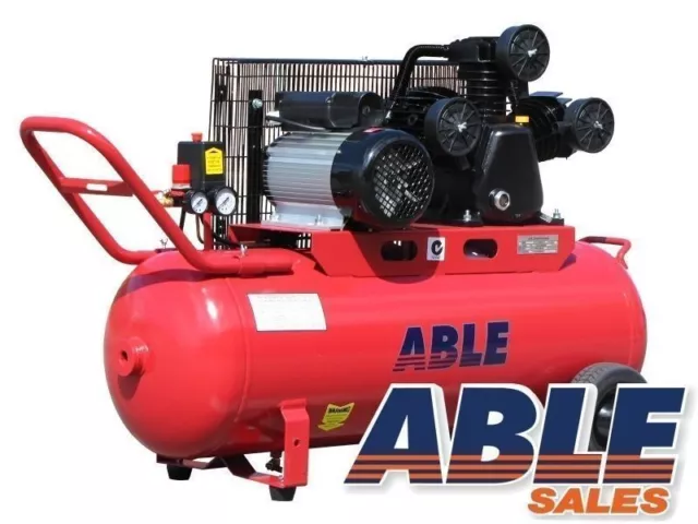 18Cfm 100 Litre 125Psi Air Compressor 3Hp 240V Elect