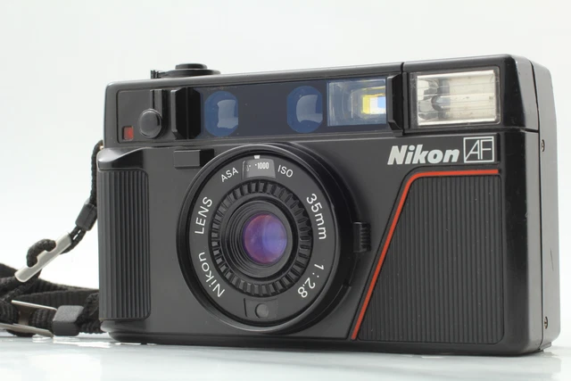 ISO 1000 [Exc+5] Nikon L35AF PIKAICHI Point & Shoot 35mm Film Camera From JAPAN