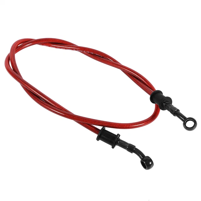 Nuovissimo tubo linea olio frizione freno motocross intrecciato 60 cm