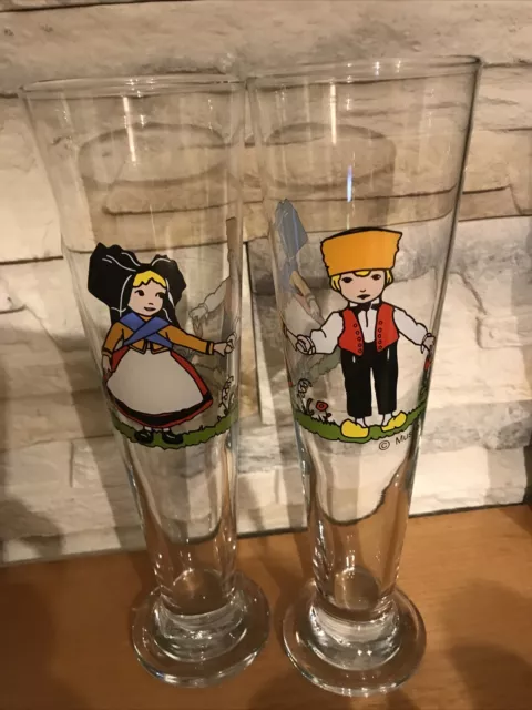 2 Verres Bière Musée hansi