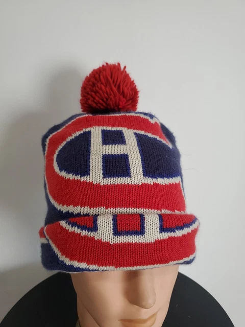 The Montreal Canadiens team CCM NHL Beanie Unisex pom pom Winter OS