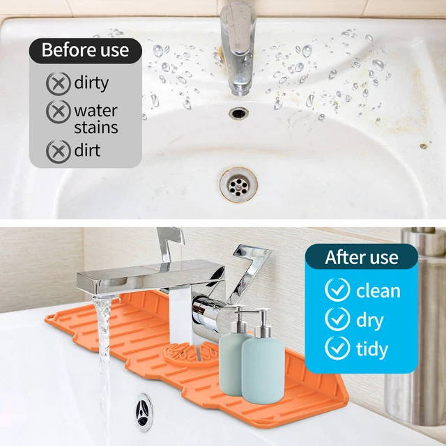Mat Kitchen Guard Water Catcher Countertop Protection Pad