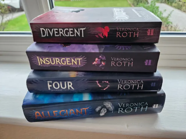 Divergent series 4 books by Veronica Roth