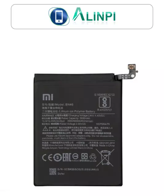 Bateria Original BN46 (79") para Xiaomi Redmi Note 6