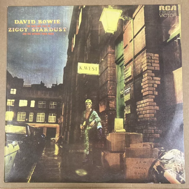 David Bowie - Rise And Fall Of Ziggy Stardust - Uk Stereo Rca Lp + Inner-Lsp4702