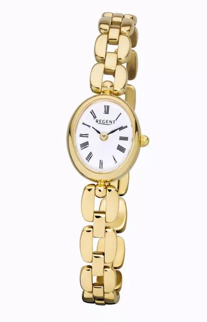 Elegant Regent F-969 Stainless Steel Gold Ions Plated Women's Watch