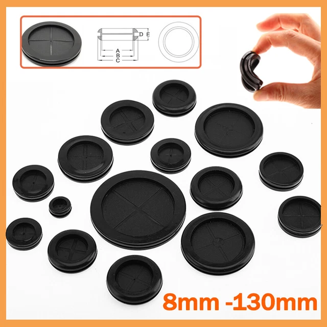 RUBBER GROMMET WIRE Firewall Hole Plug Electrical Wiring Gasket Gromet
