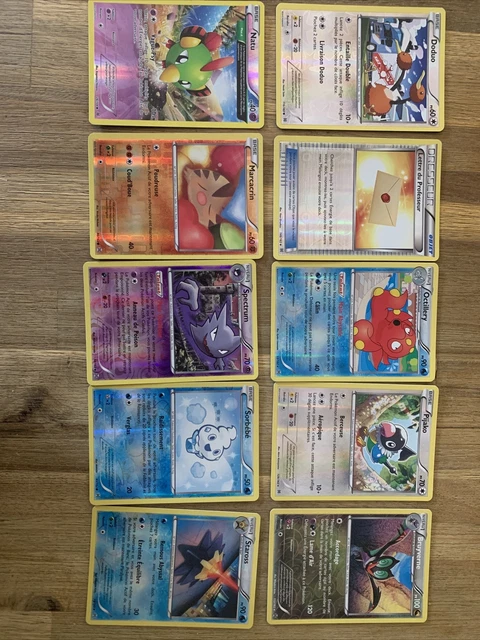 CARTE POKÉMON - Lot de 10 Cartes Reverse- XY - Impulsion Turbo- 2015 ...