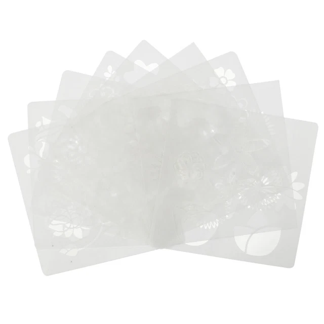 9pcs Möbel Malerei Schablonen Zeichnung Schablone Urlaub Design-Vorlage