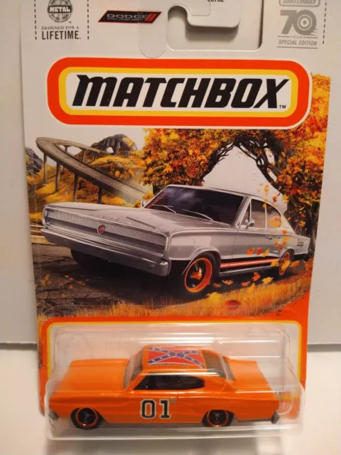 THE DUKES OF Hazzard Custom Matchbox Dodge Charger General Lee 1:64 ...