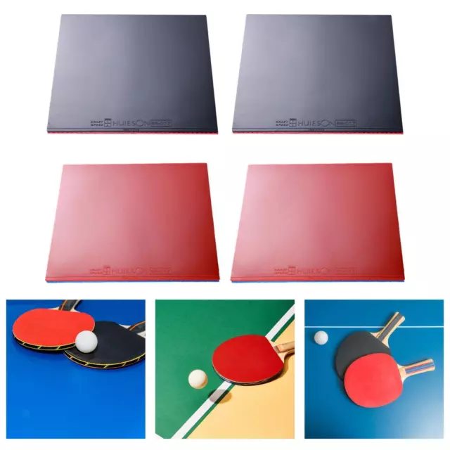 2 Pieces Table Tennis Rubber Tennis Racket Supplies Protector Sheet Lightweight