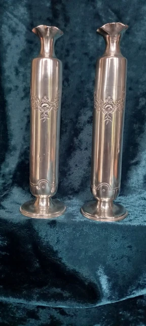Vasi posy argento londinese (coppia)