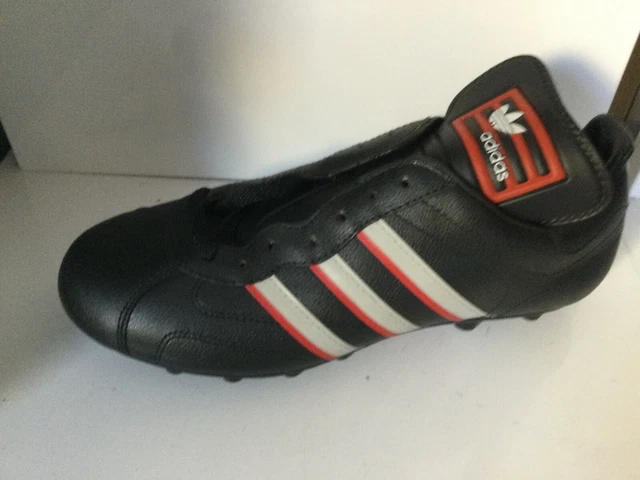 Vintage 90 Scarpe Calcio Pantofola D'Oro Diablo Nero Giallo Verde Avvitabili eBa