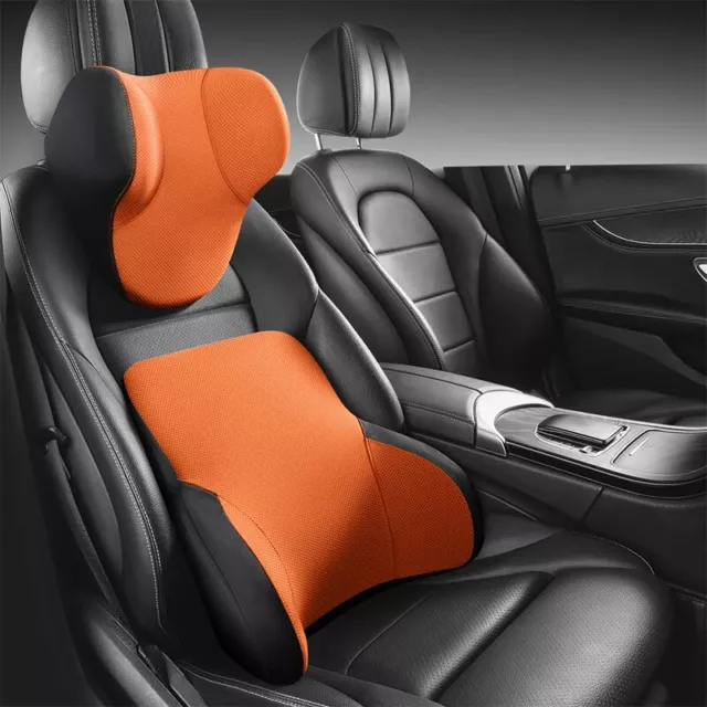 Car Waist Support Head Pillow Car Seat Cushion Lumbar Cushion Pillow Neck Pillow