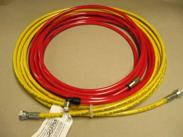Air-Assisted Airless High P. 25' X 3/16"Id Paint Hose 5075 Psi Max