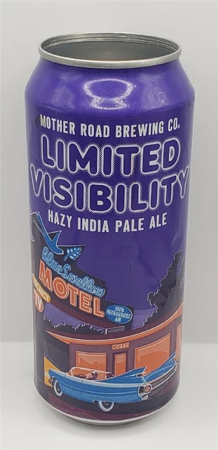 Craft Beer Can Mother Road Brewing Company Limited Visibility Hazy IPA Motel