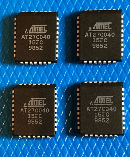 ATMEL AT27C040-15JC IC EPROM 512K x 8 32-Pin PLCC [1 pc] 2