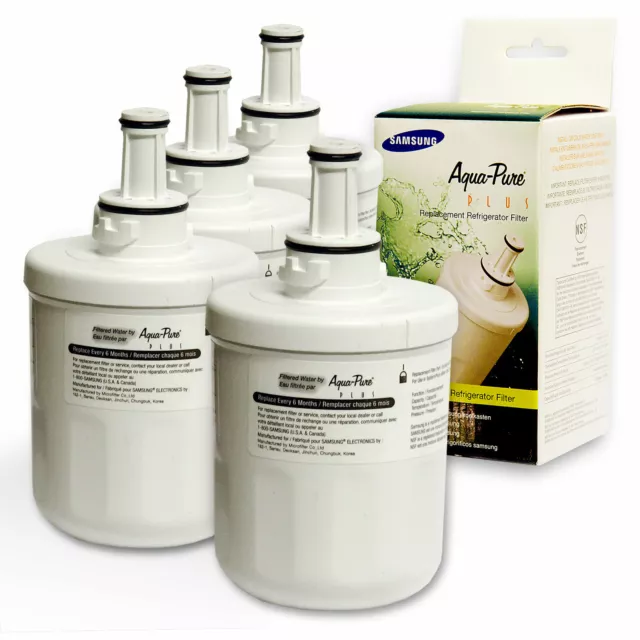 4x DA29-00003F SAMSUNG Filter Hafin Aqua-Pure Wasserfilter für SBS Kühlschrank (