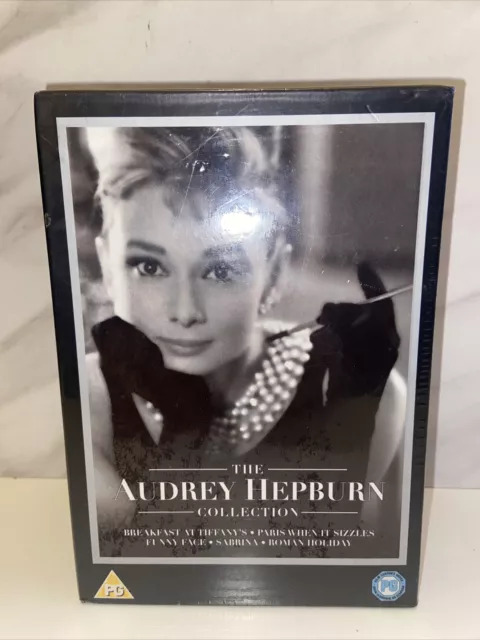 The Audrey Hepburn Collection (DVD, 2003, 5-Disc Set, Box Set) NEW & SEALED