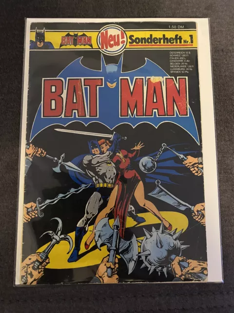 Batman Sonderheft Nr. 1 Ehapa Verlag 1976 Comic Zustand siehe Bilder