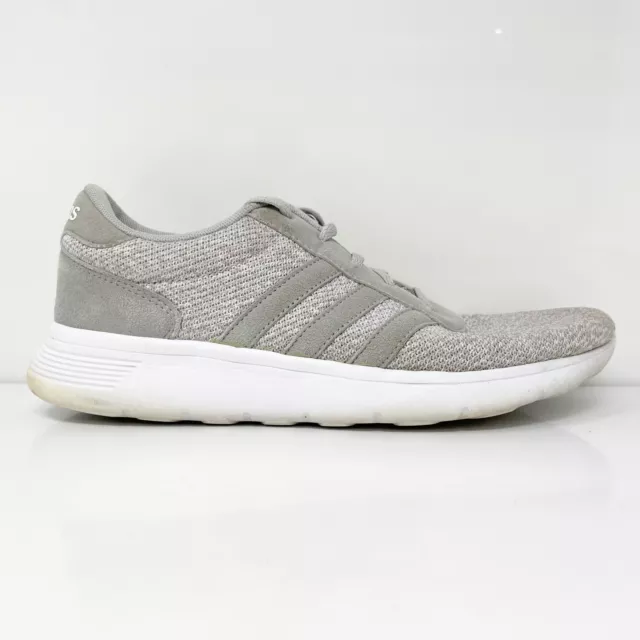 Adidas Womens NEO Lite Racer AW5414 Gray Running Shoes Sneakers Size 7.5