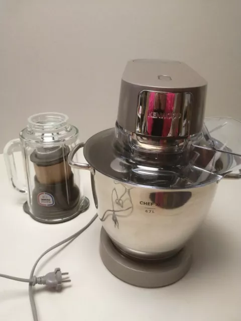 Kenwood Titanium Chef Patissier XL KWL90.034SI – Küchenmaschine mit integrierter