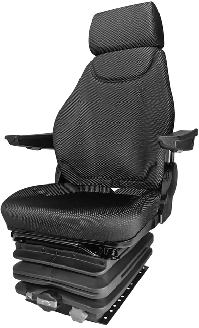 Sedile Macchina Baggersitz Radladersitz Adatto A Bobcat Jcb Case Kubota Liebherr
