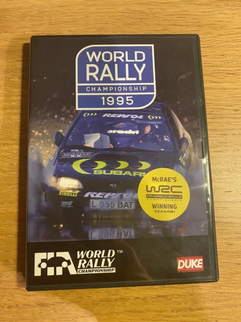 WRC Rally Championship Review DVD 1995 - Colin McRae - Subaru Impreza 555