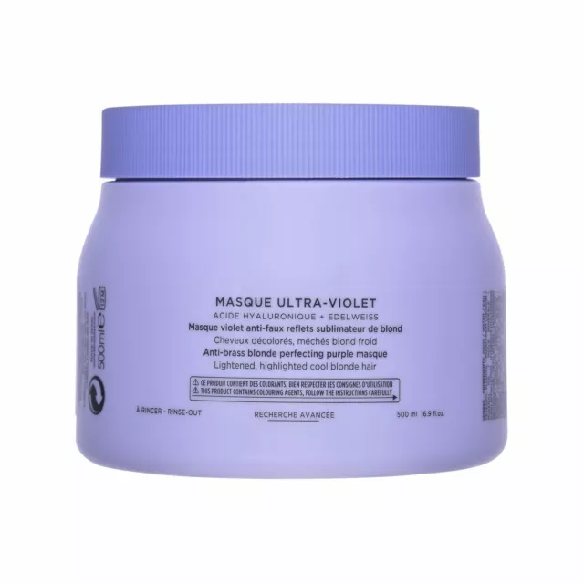 Kerastase Blond Absolu Masque Ultra Violet 500ml - Anti-Gelb-Maske