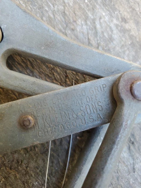 Klein Tools Chicago Grip Bare Wire Puller 1613-30 3