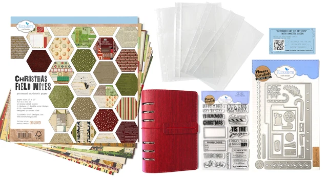 Elizabeth Craft Designs - Kit día a día de diciembre 2023, K017