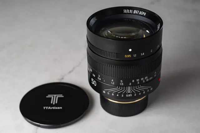 TTArtisan 50mm F/0.95 Full Fame Lens for Leica M-Mount Cameras M3 M6 M7 M10 M24