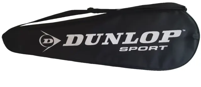 Dunlop Sport Single Squash Racket Cover/bag Black Full Length