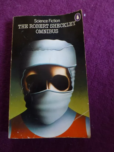 Vintage 1975 'The Robert Sheckley Omnibus' Penguin Science Fiction Book