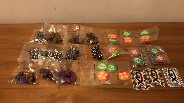 Pokemon Dice Sets + Markers/Counters