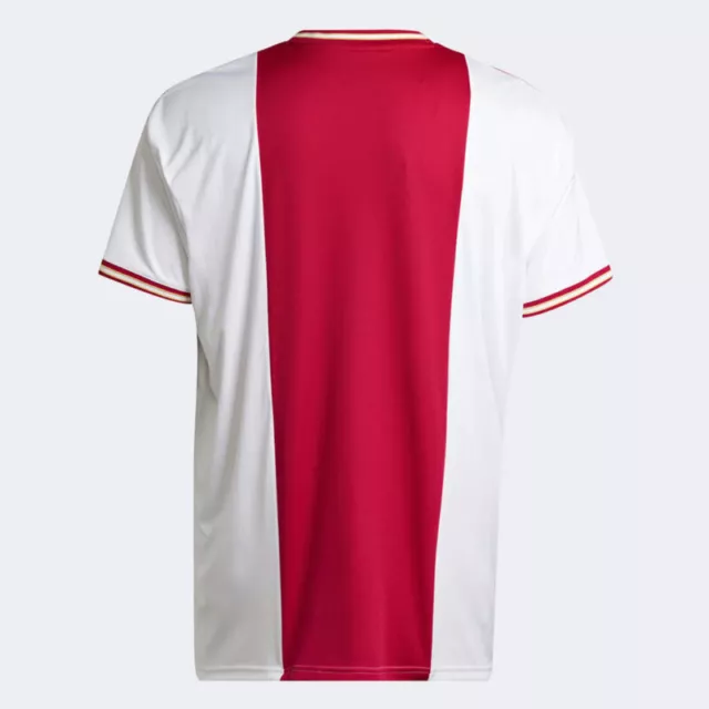 Adidas Ajax Football Shirt Mens Amsterdam Home Short Sleeved Jersey 2022-23 2