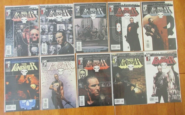 The Punisher #28-37 Marvel Knights Vol.4 2002-03 Comic Books VF/NM