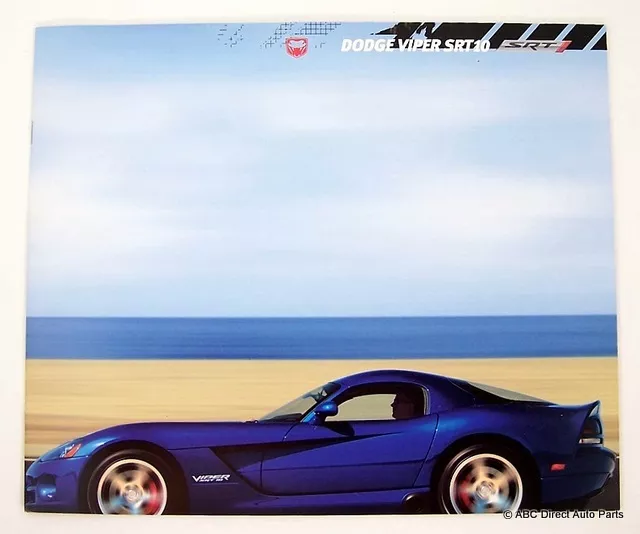 2006 Dodge Viper SRT-10 Dealer Sales Brochure