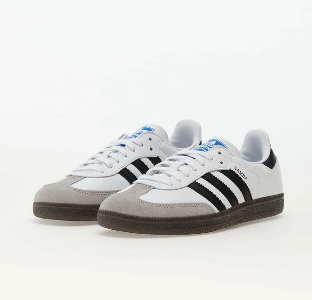 adidas samba og cloud white & core black shoes