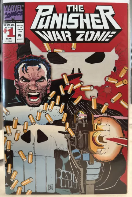 🔑The Punisher War Zone #1 Volume 1 (Marvel Comics, 1992)  **Premier Issue**
