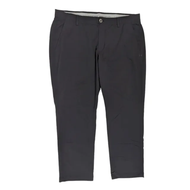 Under Armour Match Play Golf Pants Men's Size 40x30 Black Performance Casual EUC