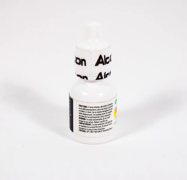 1 OPTI-FREE Replenish REWETTING DROPS Alcon 1/3oz moisturizes 10ml 02/29/2024 3